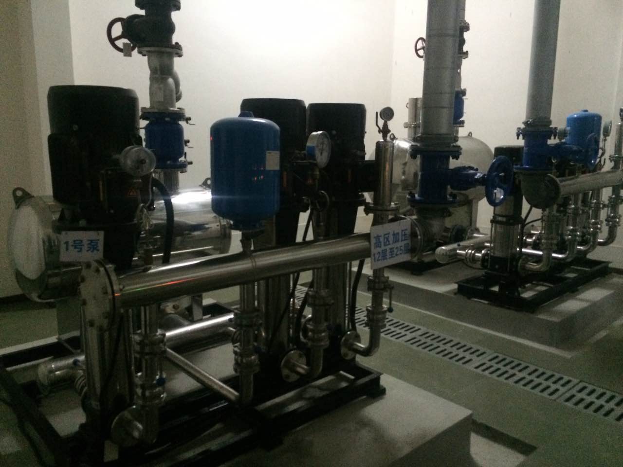 高層小區二次供水體系